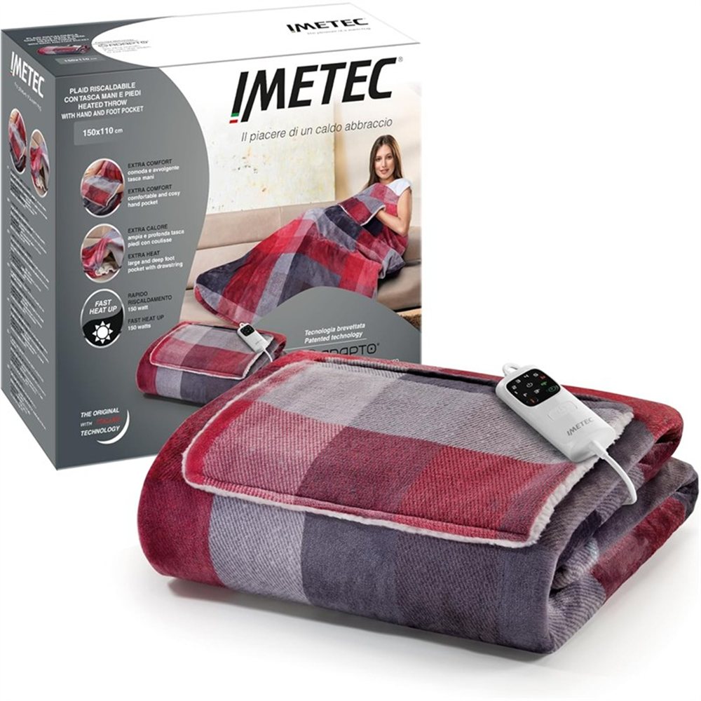 Imetec CaldoPlaid Velvet Tartan-1