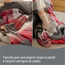 Imetec CaldoPlaid Velvet Tartan-3